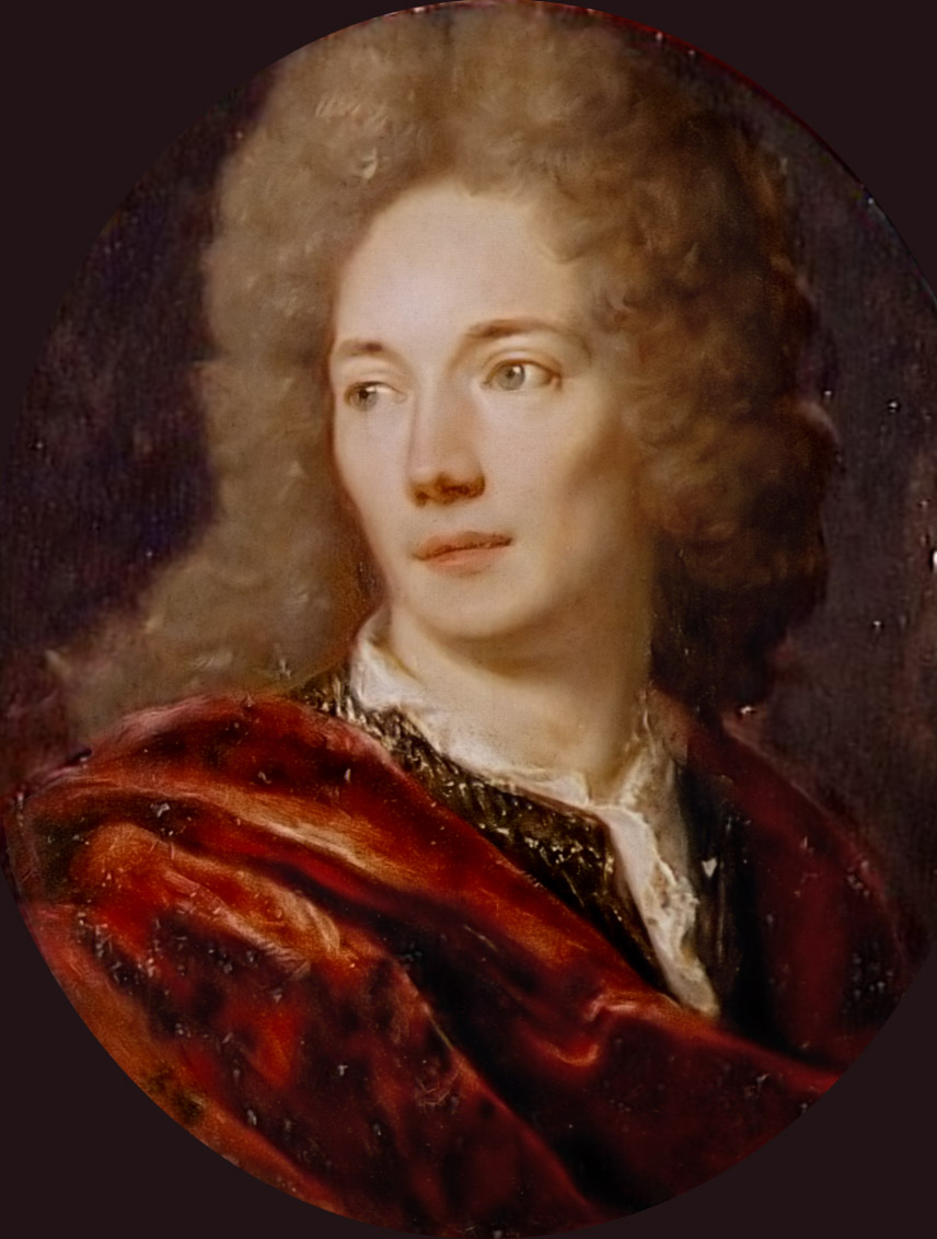 Dette kan være Jean de La Bruyère slik han så ut på 1600-tallet, sies det. De lærde strides (Foto: Wikipedia commons).