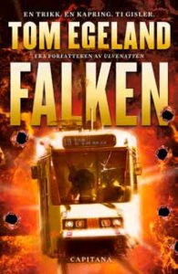 Omslaget til thrilleren Falken av Tom Egeland