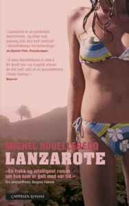 Omslaget til boka "Lanzarote" av Houellebecq