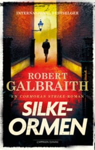 Omslaget til boka "Silkeormen" av J.K. Rowling aka Robert Galbraith