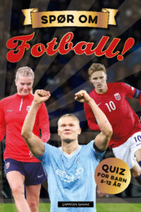 Omslag til «Spør om fotball» av Aslak Bodahl