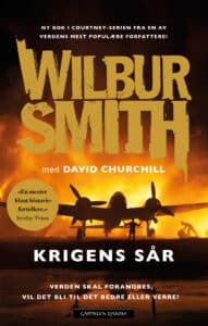 Omslag til «Krigens sår» av Wilbur Smith