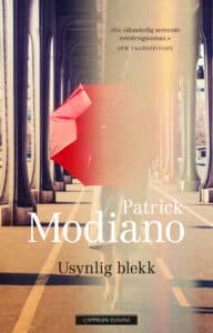 Omslag til «Usynlig blekk» av Patrick Modiano