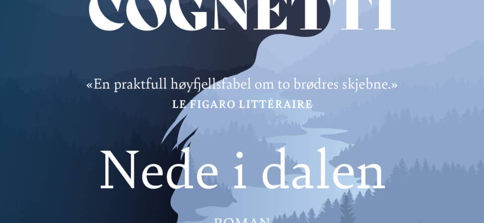 Omslag til «Nede i dalen» av Paolo Cognetti