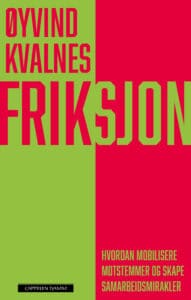 Omslag til «Friksjon» av Øyvind Kvalnes